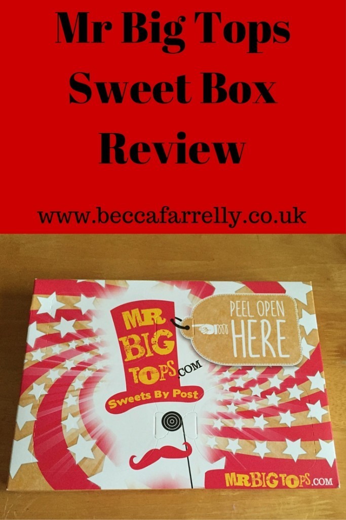 Back In Time With Mr Big Tops Retro Sweet Boxes