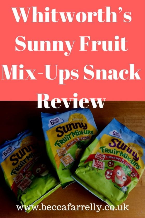 Whitworths 'Sunny Fruit MixUps' Snack Review
