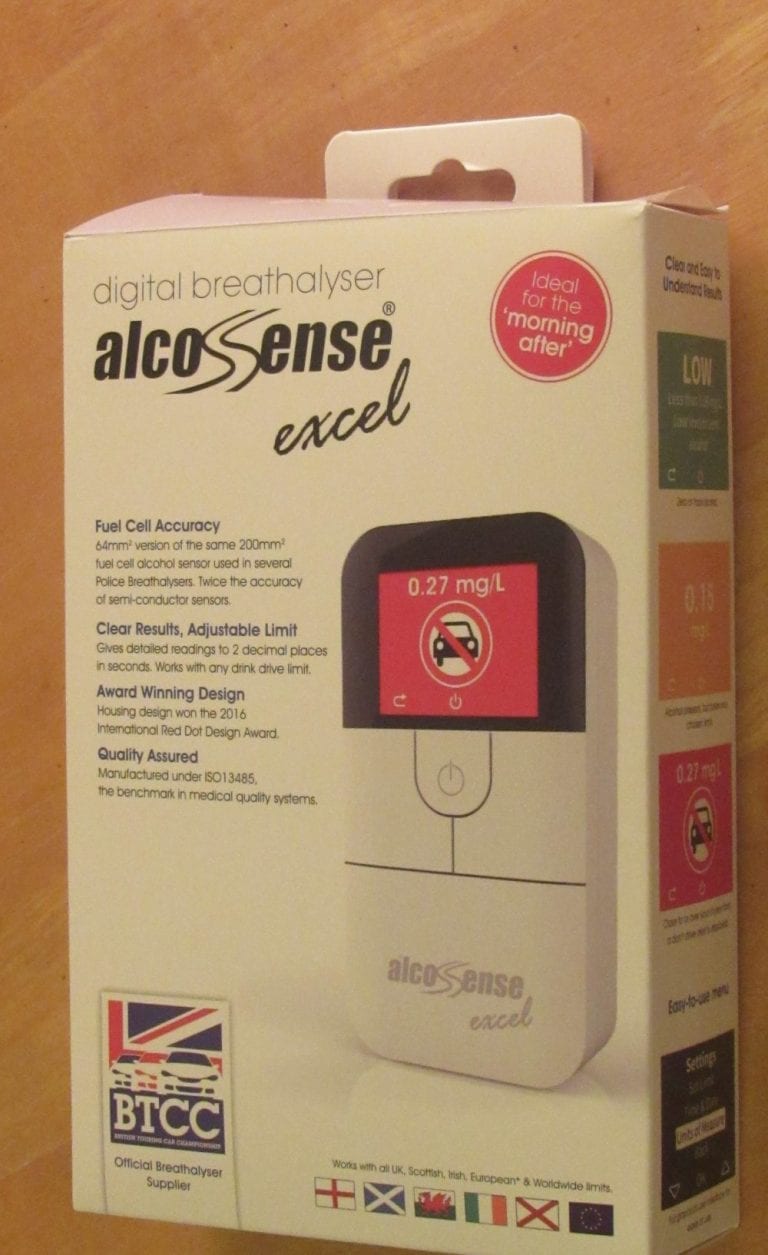 AlcoSense Excel Home Breathalyser Review