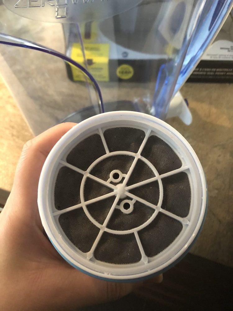 Filter top for the ZeroWater jug