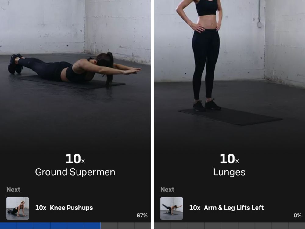 App home workouts