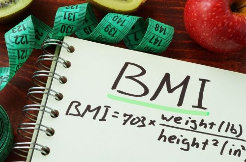BMI written on a note pad