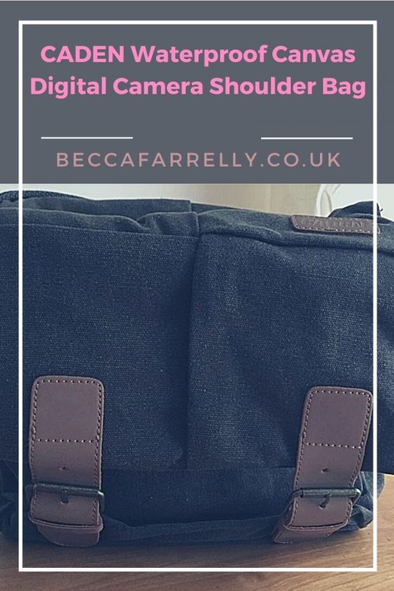 CADEN Waterproof Canvas Digital Camera Shoulder Bag Review