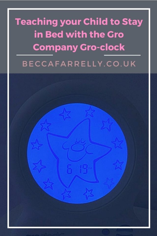 Teaching your Child to Stay in Bed with the Gro Company Groclock
