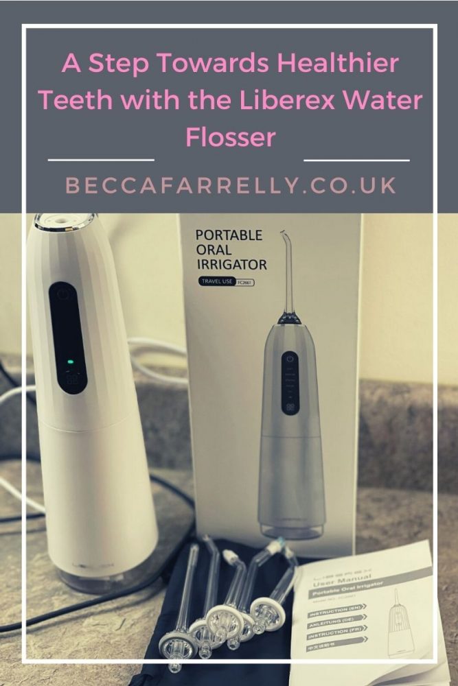 Cover image for water flosser
